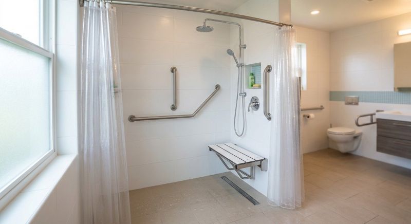 Handicap Shower Installation in Framingham, MA