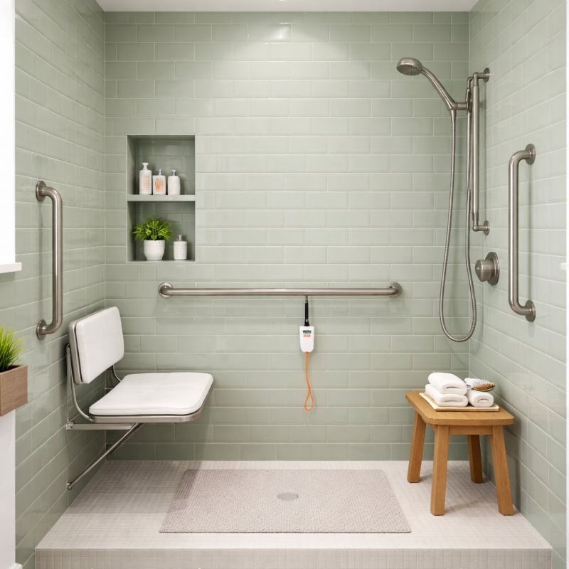 Mobility Shower Installation in Lancaster, PA