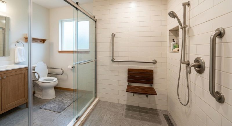 Senior Shower Installation in West Chester, PA